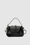 Amara Plum Shoulder Bag - Black