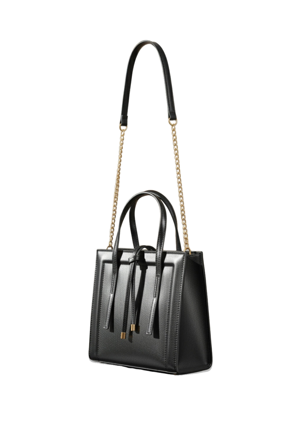 Classic Hazel Shoulder Bag - Black