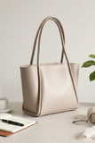 Pyramid Tote Beige