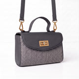 Glam Fold Handbag - Gray