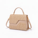 Echelon Line Handbag - Beige