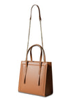 Classic Hazel Shoulder Bag - Brown