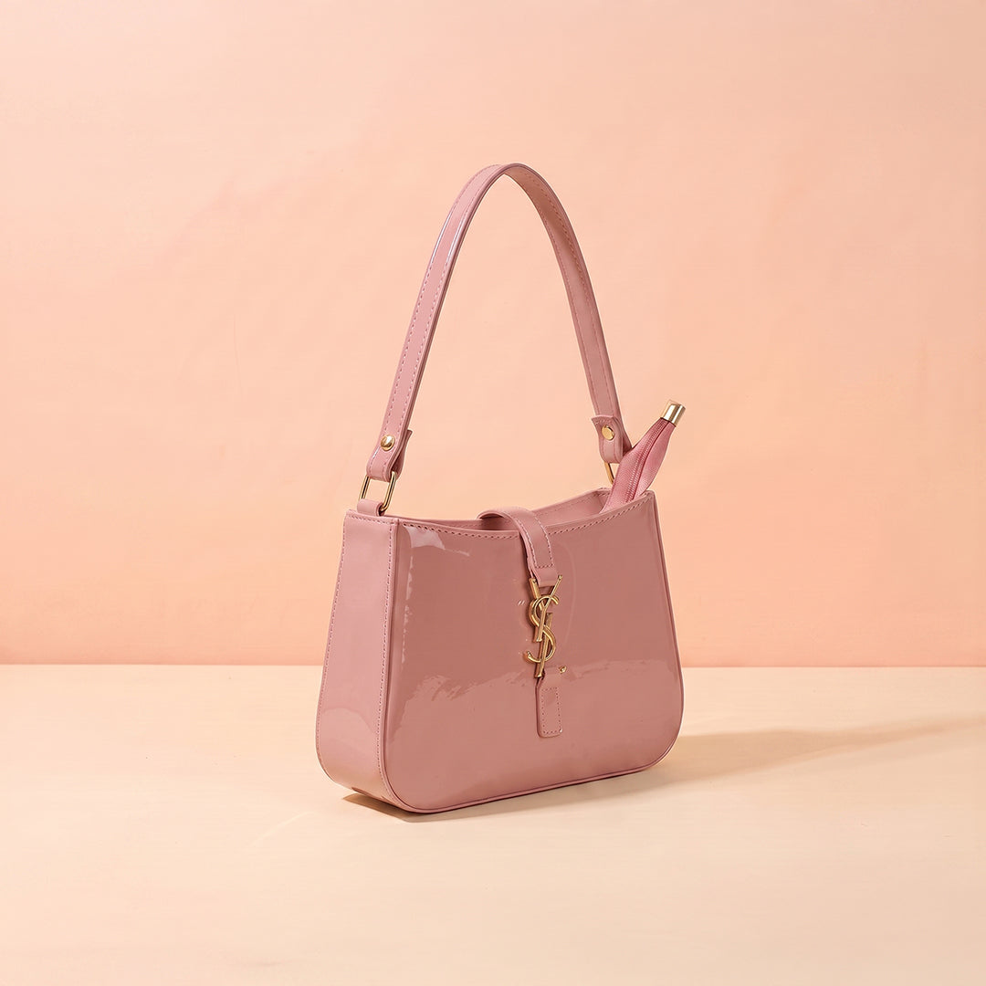 YSL Shiny crush handbag - Peach