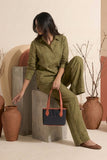 Mini Jute Shoulder Bag - Black