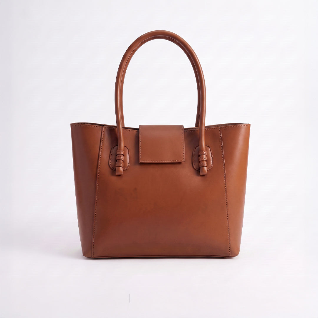 Joy Tote Bag - Brown