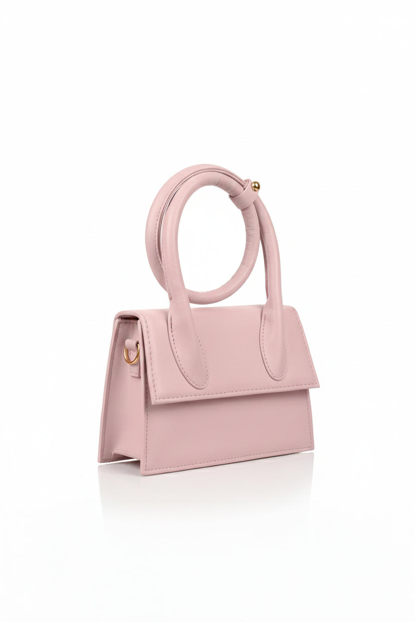 Jacqumues Handbag - Lilac