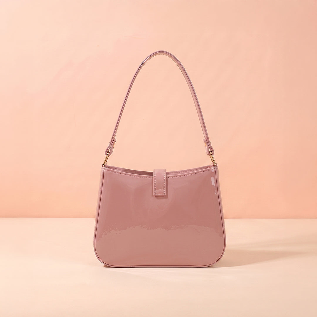 YSL Shiny crush handbag - Peach