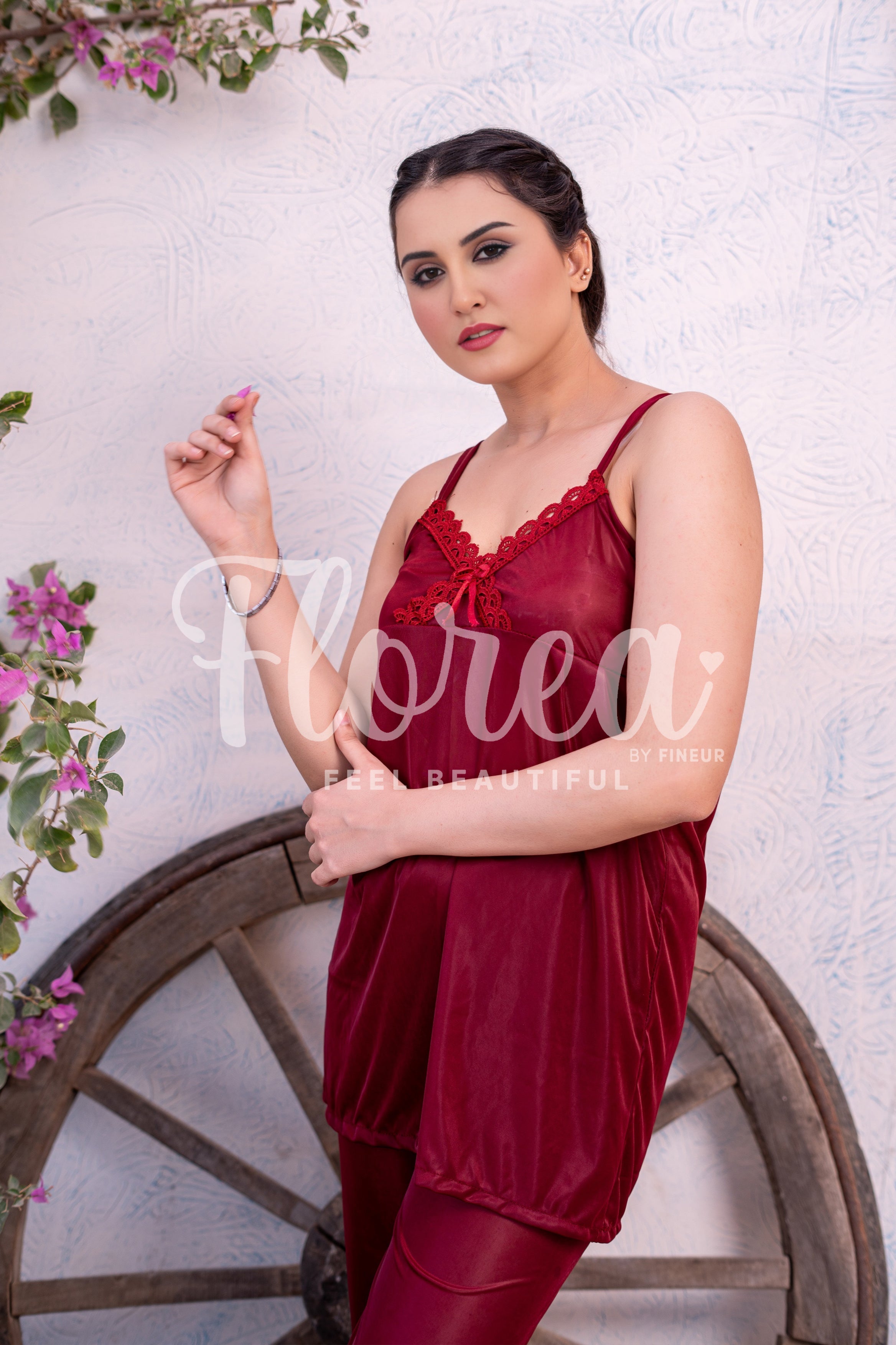 3 pcs Nighty Set - 015