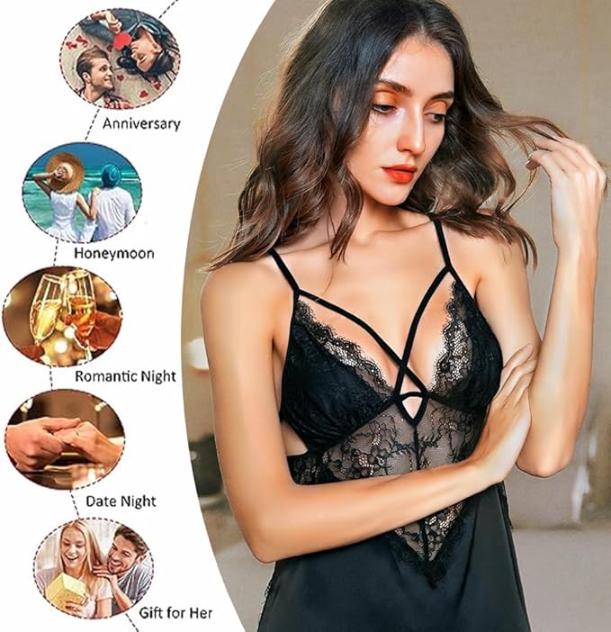 Lace Nightgown  6016