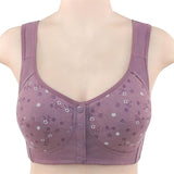 Patterned Button Bliss Bra