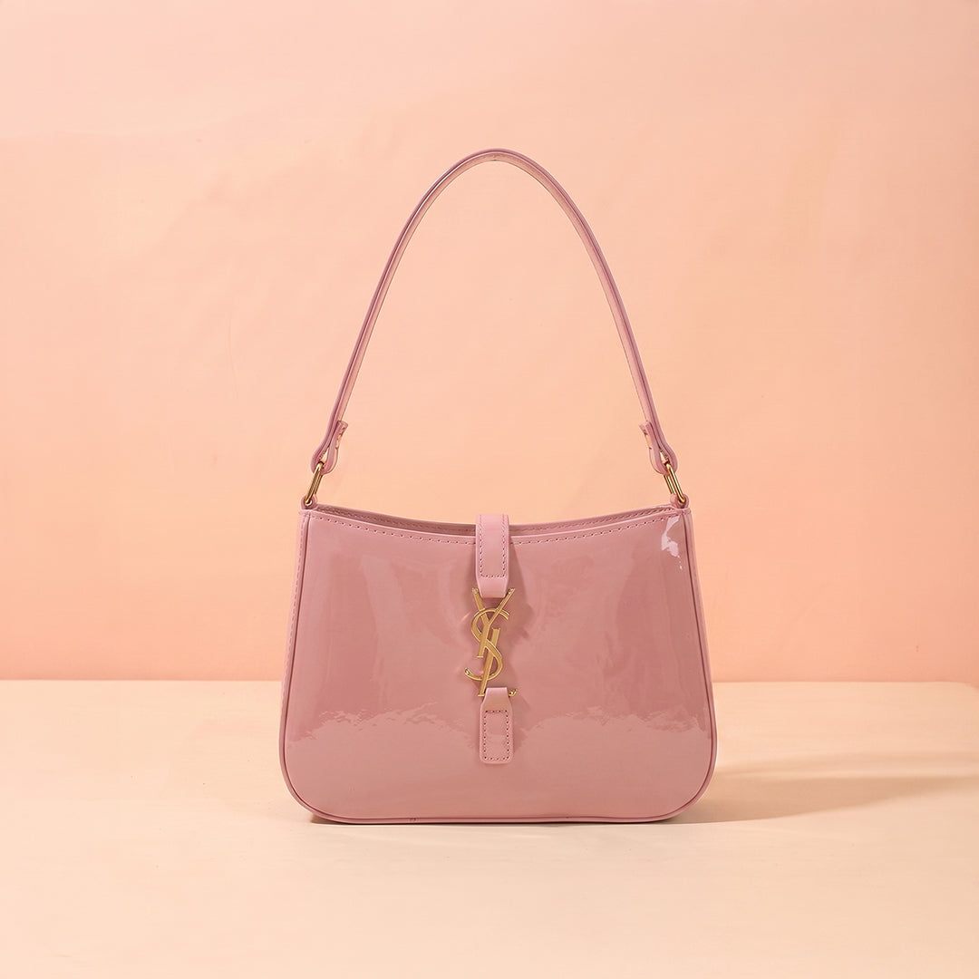 YSL Shiny crush handbag - Peach