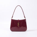 YSL Shiny crush handbag - Maroon