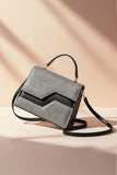 Echelon Line Handbag - Black