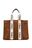 Chloe Canvas Tote 51 - Brown