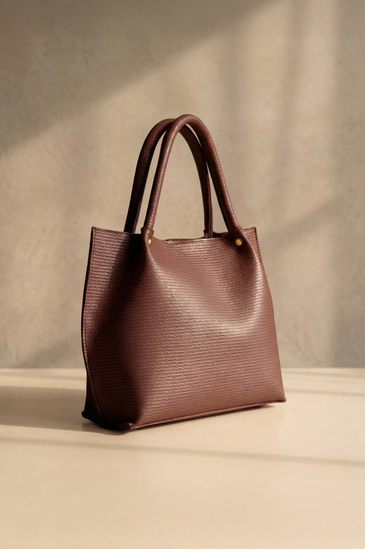 The Veloura Tote - Brown