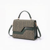 Echelon Line Handbag - Green