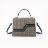 Echelon Line Handbag - Green