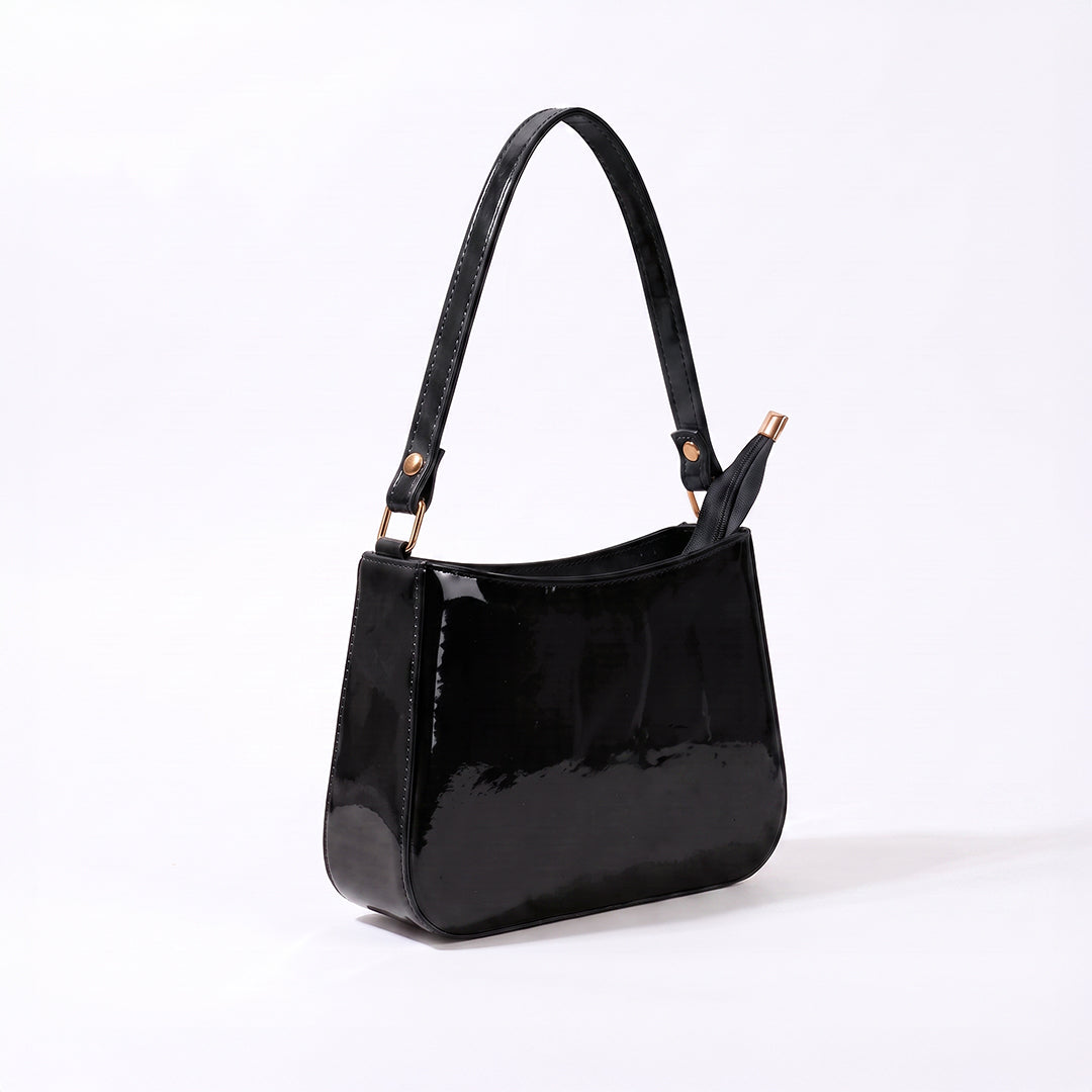 Shiny handbag - Black