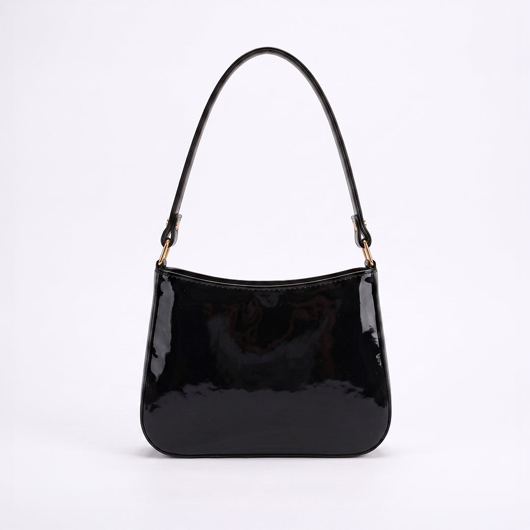 Shiny handbag - Black