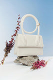 Jacqumues Handbag - White