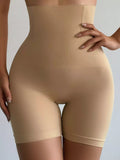High Waist Air Flex body shaper - Beige & Black-003