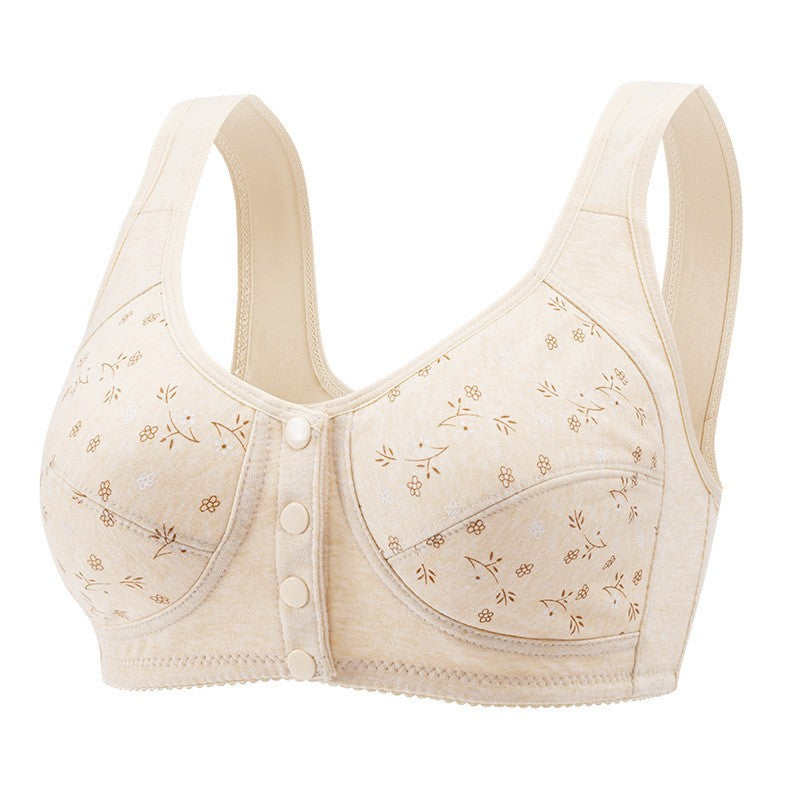 Patterned Button Bliss Bra
