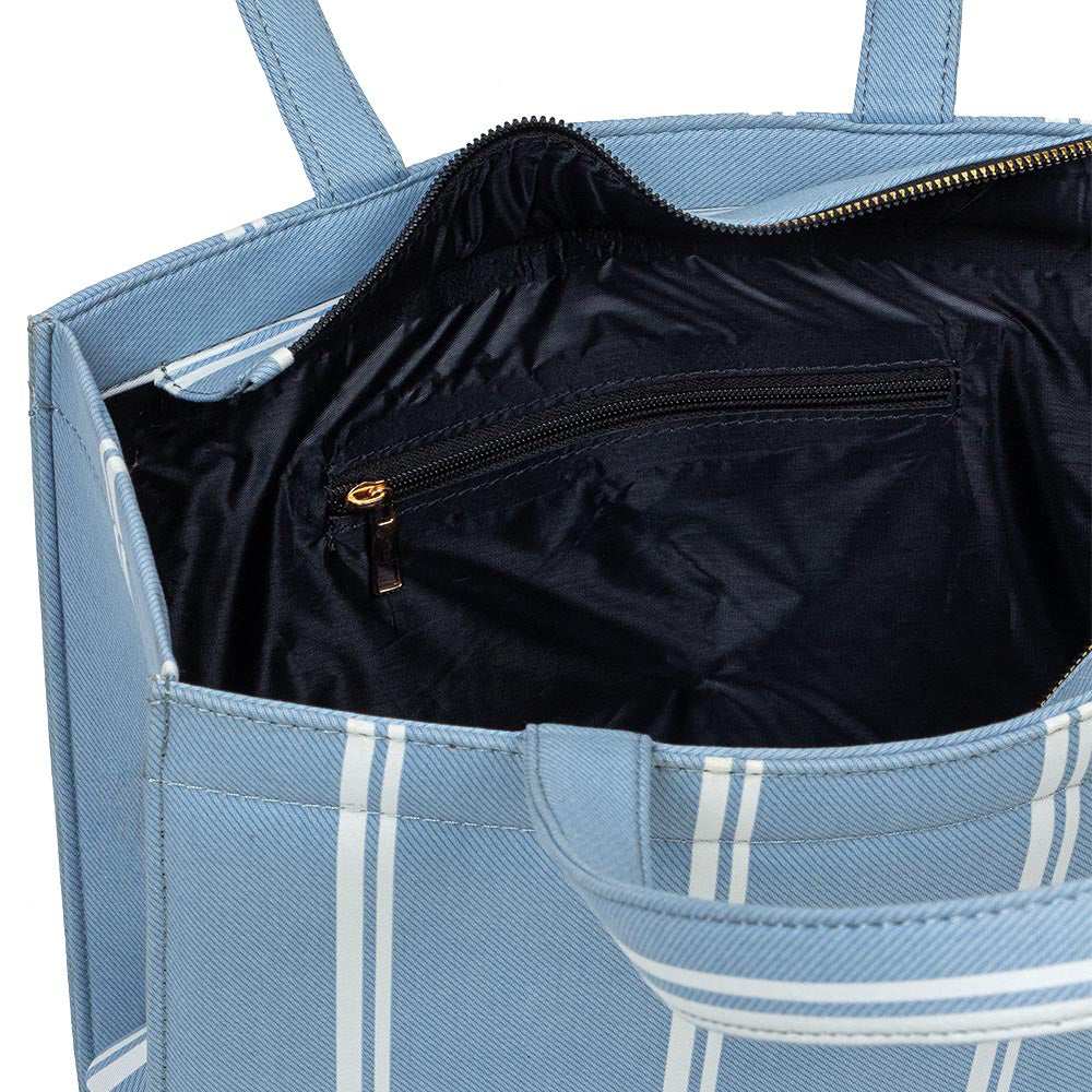 MiMi CANVAS TOTE 62 - Sky Blue