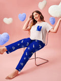 Printed Cotton PJ Set - N-3