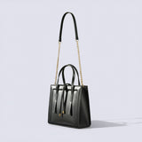 Classic Hazel Shoulder Bag - Black