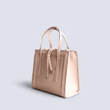 Classic Hazel Shoulder Bag - Tea Pink