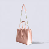 Classic Hazel Shoulder Bag - Tea Pink
