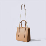 Classic Hazel Shoulder Bag - Brown