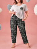 Printed Cotton PJ Set - N-1