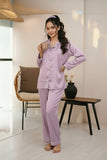 Silk PJ Set - Lilac