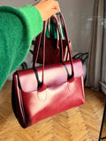 Office Tote - Red Wine (Magenta +Maroon)