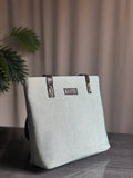 Classic Jute Tote - Sage Green