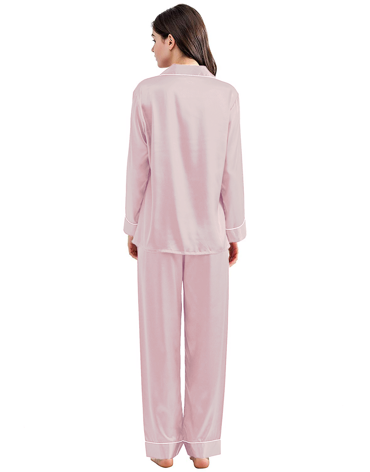 Silk PJ Set - Pink