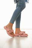 Knot Glam Slides - R 04 - Pink