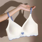 Heartfelt Seamless Bra - White