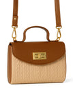 Glam Fold Handbag - Mustard