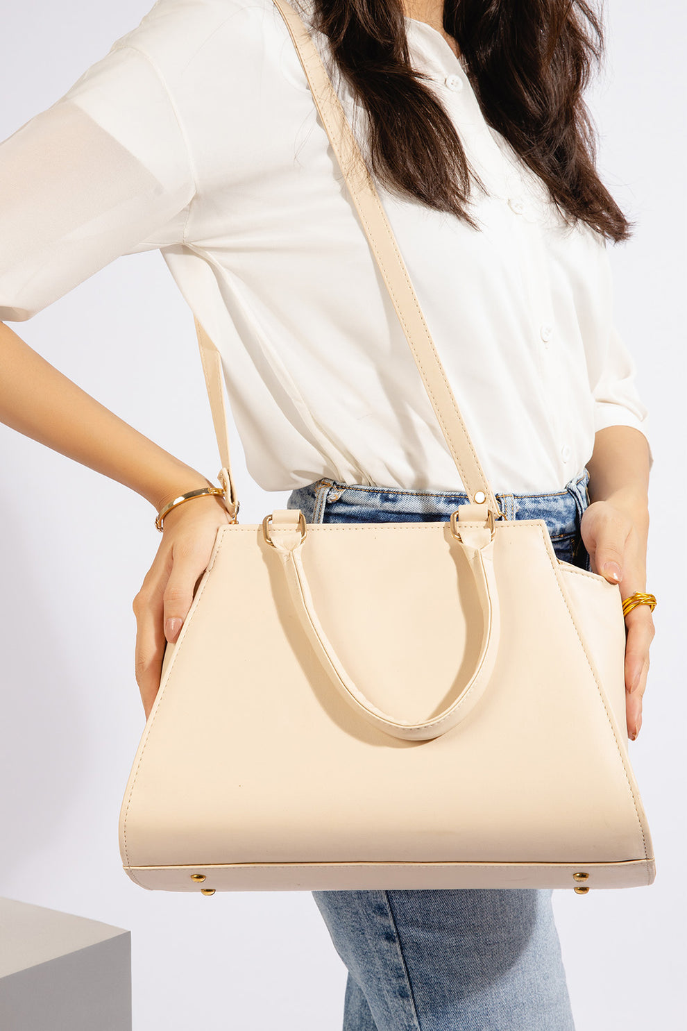 Casual Carry Tote 1 - Beige