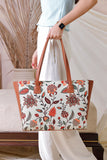 Side Rexine Canvas tote 14