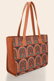 Side Rexine Canvas Tote 39