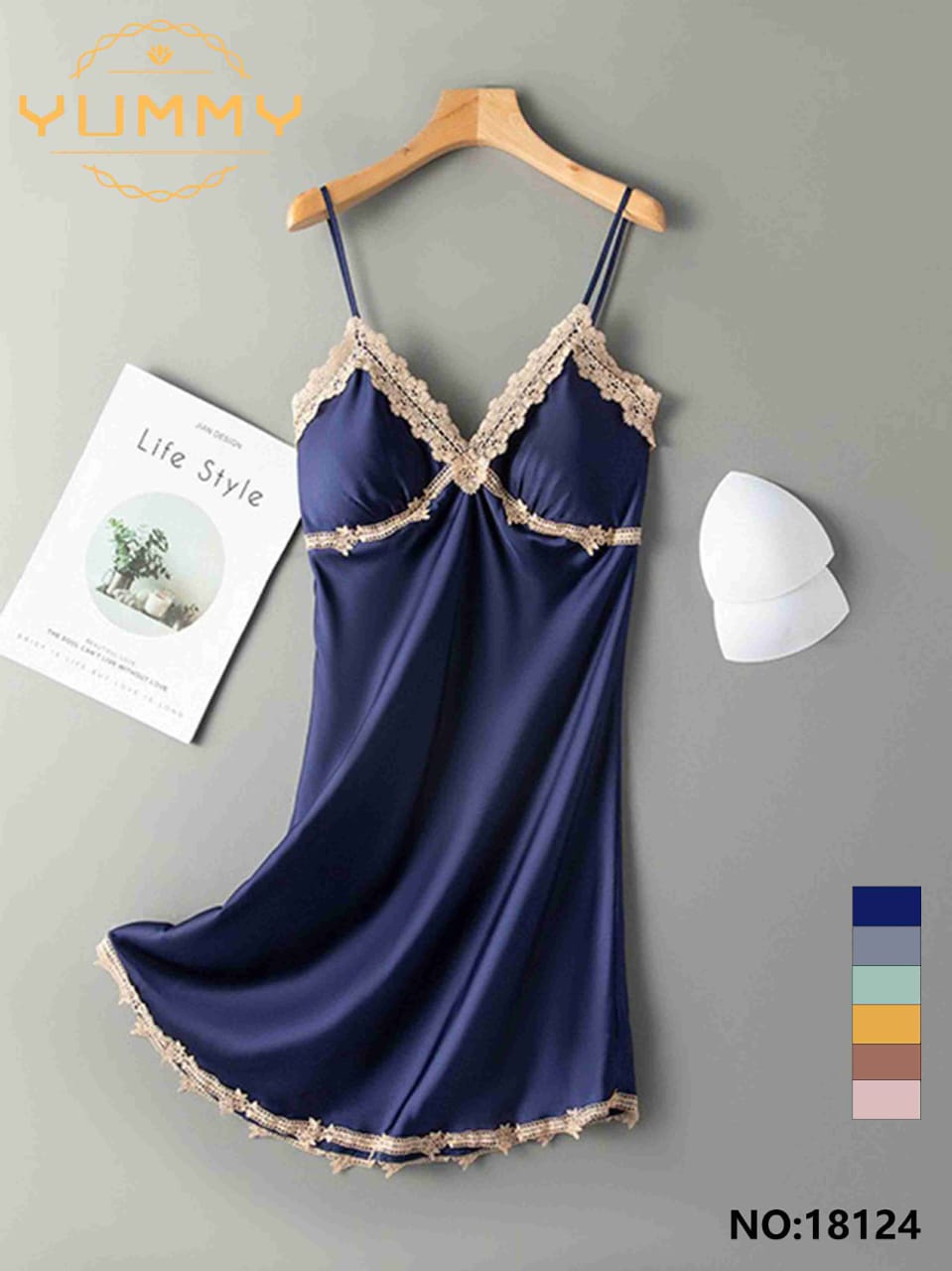 Silk Padded Long - 18124