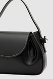 Amara Plum Shoulder Bag - Black
