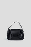 Amara Plum Shoulder Bag - Black