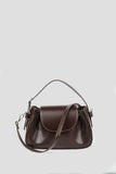 Amara Plum Shoulder Bag - Brown