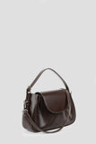Amara Plum Shoulder Bag - Brown