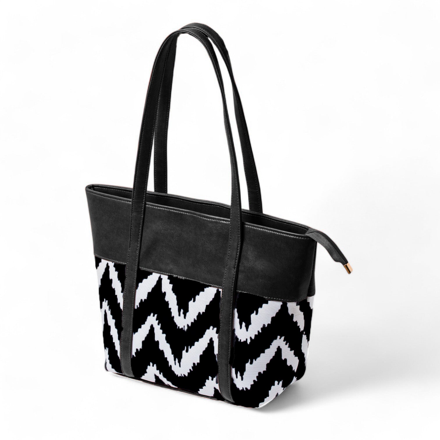 Zigzag Tote - Black