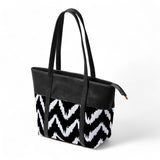 Zigzag Tote - Black